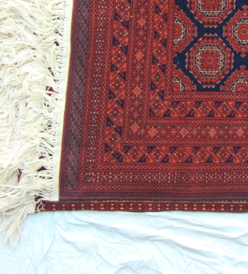 Afghan-Turkmen-Pattern-Traditional-Rugs