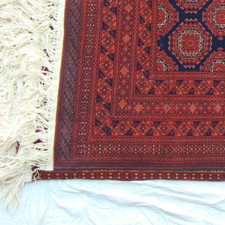 Afghan-Turkmen-Pattern-Traditional-Rugs
