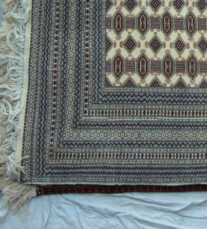 Antique-Rug-with-Afghan-Pattern