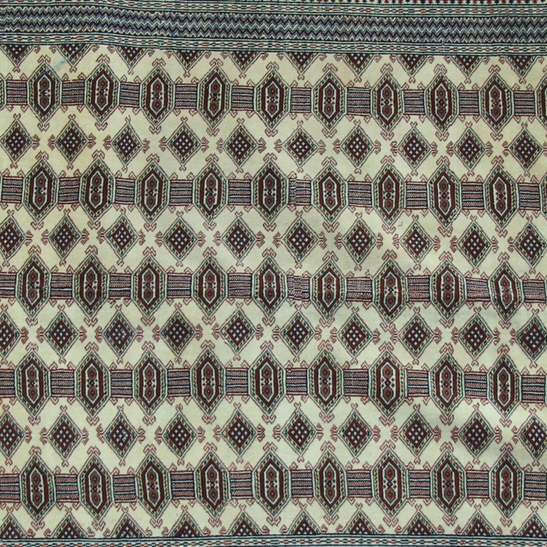 Antique-Rug-with-Afghan-Pattern